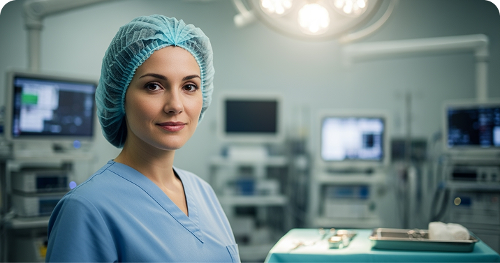 Capture Attention - Woman with headset