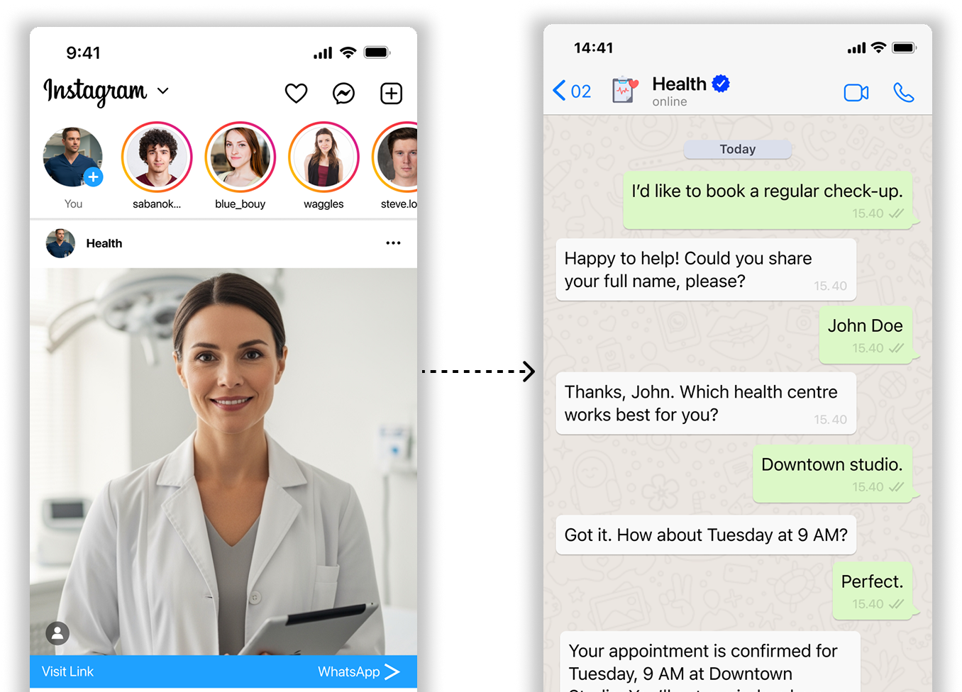 AI phone agents with audio visualization