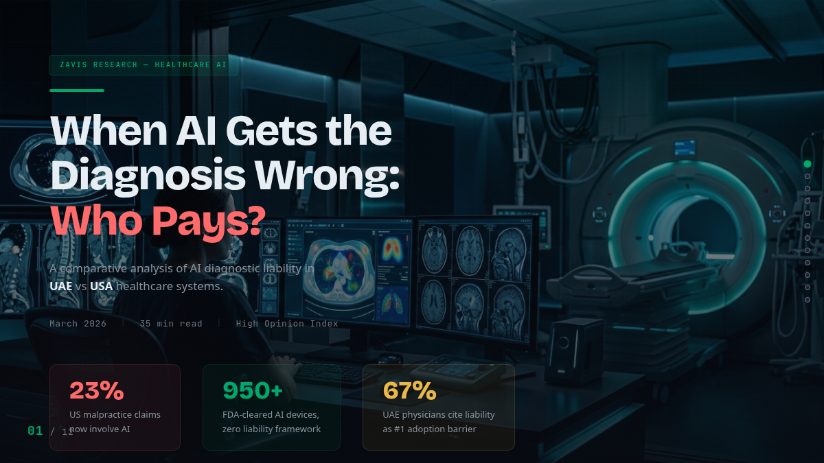 When AI Gets the Diagnosis Wrong: Who Pays in UAE Healthcare?
